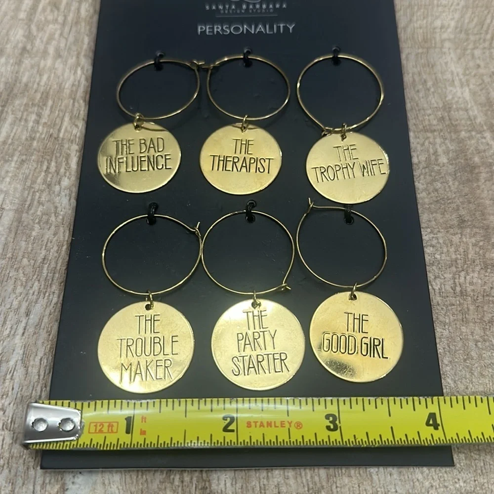 Santa Barbara Design Studio Wine Charms